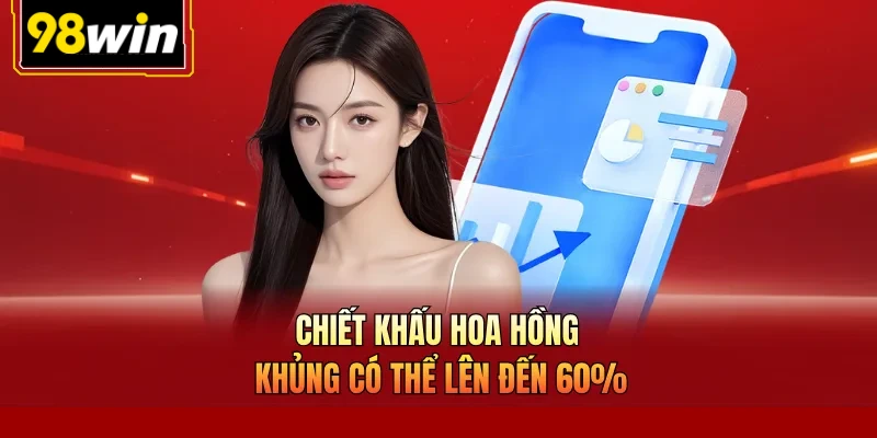 Chiết khấu hoa hồng khủng có thể lên đến 60%